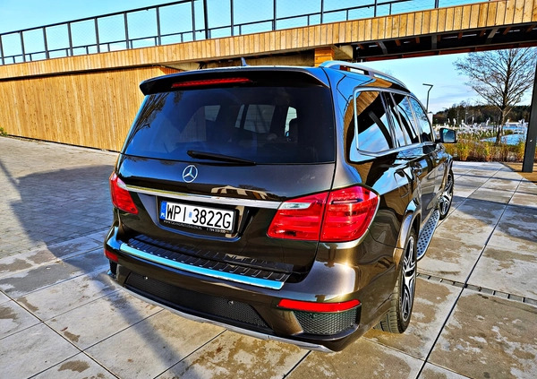 Mercedes-Benz GL cena 122000 przebieg: 343000, rok produkcji 2013 z Wąchock małe 781